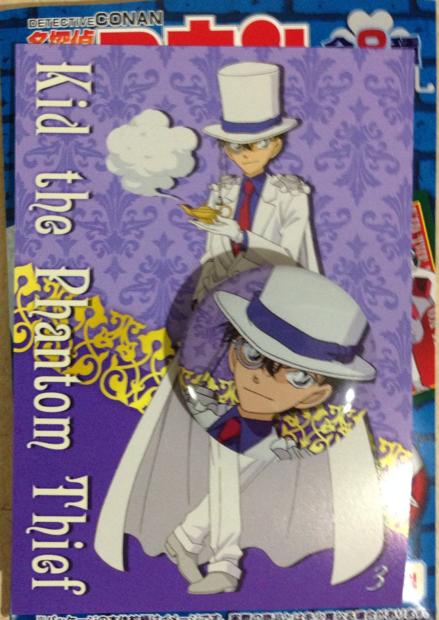 名探偵コナン　缶バッジコレクション　Can Badge　怪盗キッド 名探偵コナン 缶バッジコレクション Can Badge 怪盗キッド 名探偵